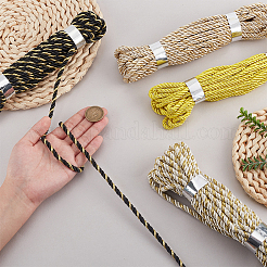 4 Rolls 4 Colors Polyester Cord&nbsp;OCOR-PH0005-11