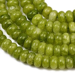 Dyed Natural White Jade Beads Strands&nbsp;G-G107-A40-01