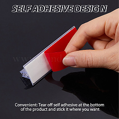 60Pcs Rectangle PVC ID Card Holder&nbsp;AJEW-DC0003-66