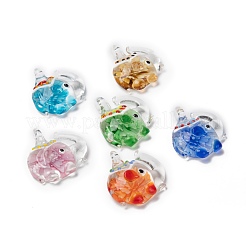 Handmade Lampwork Pendants&nbsp;LAMP-R106-M9-B