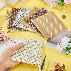 7 Sheets Cotton Fabric&nbsp;AJEW-TAC0042-03C