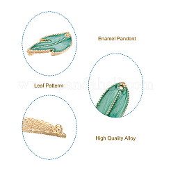 48Pcs 12 Style Alloy Enamel Links Connectors&nbsp;ENAM-BY0001-05