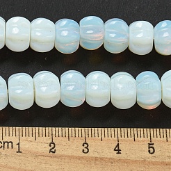 オパールビーズ連売り  カボチャ  12x7.5~8mm  穴：1.4mm  約25個/連  7.48~7.87''（19~20センチメートル）&nbsp;G-G142-A19-01