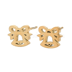 304 Stainless Steel Stud Earrings&nbsp;LS-EJEW-I321-01G-02