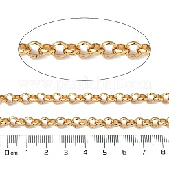 304 Stainless Steel Rolo Chains&nbsp;CHS-G043-05G