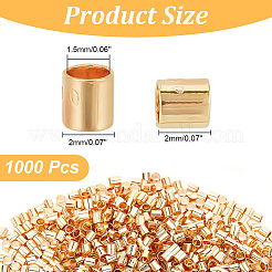 Brass Crimp Beads&nbsp;KK-AR0003-79