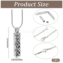 DIY Stainless Steel Pendant Necklaces Making Kits&nbsp;DIY-CN0003-75P