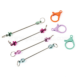 5Pcs Iron Beadable Keychain Bar&nbsp;KEYC-TAD0001-14