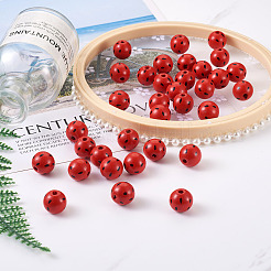 Natural Wooden Beads&nbsp;WOOD-TAC0010-03A