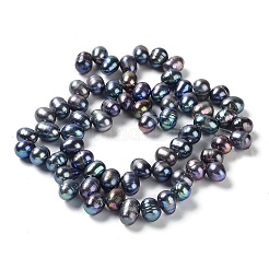 Natural Cultured Freshwater Pearl Beads Strands&nbsp;PEAR-J007-47