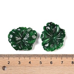 Dyed Natural Myanmar Jade Pendants&nbsp;G-S378-02