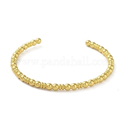 Brass Cuff Bangles&nbsp;BJEW-D039-10B-G