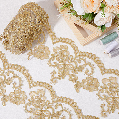 5 Yards Lace Embroidery Sewing Fiber&nbsp;DIY-GF0011-02