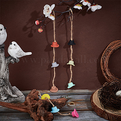Cowboy Hat Silicone Pendant Decoration&nbsp;HJEW-DR00021