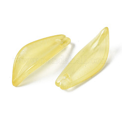 Transparent Spray Painted Glass Pendants&nbsp;GGLA-S054-015E-04