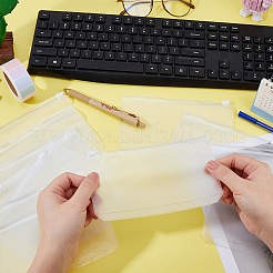 45Pcs Transparent PVC Jewelry Zip Top Storage Bags&nbsp;ABAG-FH0001-15