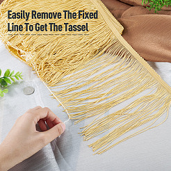 Polyester Tassel Lace Trim&nbsp;OCOR-TAC0013-16B