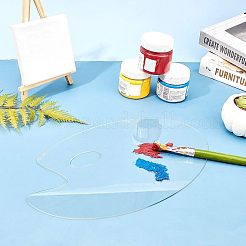 Transparent Acrylic Paint Palette&nbsp;AJEW-BK0001-004