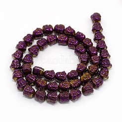 Electroplate Non-magnetic Synthetic Hematite Beads Strands&nbsp;G-J181-03