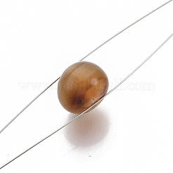 Iron Big Eye Beading Needles&nbsp;TOOL-N006-01-01