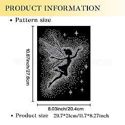 Glass Hotfix Rhinestone&nbsp;DIY-WH0742-0319