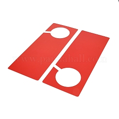 PP Plastic Hanging Door Handle Hanger Tags&nbsp;DIY-XCP0004-14