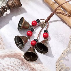 Iron Bell Pendant Decoration&nbsp;HJEW-JM02472