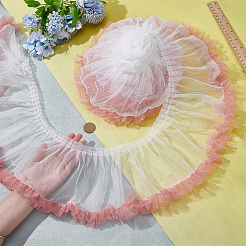 4Yards Polyester Pleated Lace Trim&nbsp;OCOR-PH0007-69C