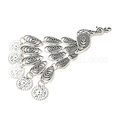 Tibetan Style Alloy Pendants&nbsp;X-FIND-M052-08AS-NR