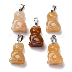 Natural Topaz Jade Pendants&nbsp;G-B127-08P-04