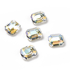 Light AB Style Glass Rhinestone Cabochons&nbsp;RGLA-J018-B-001LA