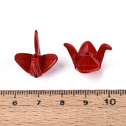 Rack Plating Spray Painted Alloy Beads&nbsp;PALLOY-T091-31E