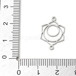 Chakra 304 Stainless Steel Connector Charms&nbsp;SA-CBA28C1-01C-P