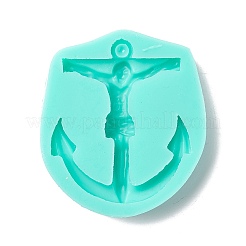 Cross & Anchor Pendant Food Grade Silicone Molds&nbsp;LS-DIY-M040-06