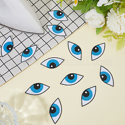 15Pcs Computerized Embroidery Polyester Sew on Patches&nbsp;PATC-GF0001-71C