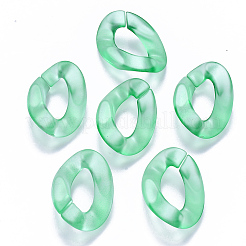 Transparent Acrylic Linking Rings&nbsp;OACR-S036-001B-K06