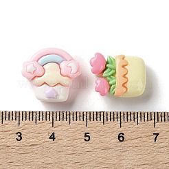Opaque Resin Cabochons&nbsp;RESI-K043-29