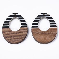 Resin & Walnut Wood Pendants&nbsp;RESI-T035-13