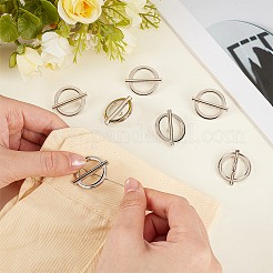 40Pcs 1-Hole Alloy Shank Buttons&nbsp;BUTT-MA0001-18P