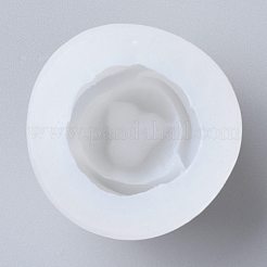 チューリップの花の形をしたキャンドル型  食品グレードのシリコンモールド  自家製蜜蝋キャンドルソープ作り用  透明  49x43mm&nbsp;DIY-I035-02