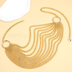 Alloy Curb Chain Multilayer Waist Chains for Women&nbsp;FS-WG2C43C-01