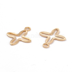 201 Stainless Steel Tiny Cross Charms&nbsp;STAS-C017-14G