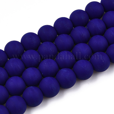 Opaque Glass Beads Strands&nbsp;X-GLAA-T032-P8mm-MD03-1