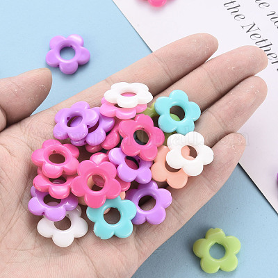 Opaque Acrylic Bead Frames&nbsp;TACR-S154-29D-1