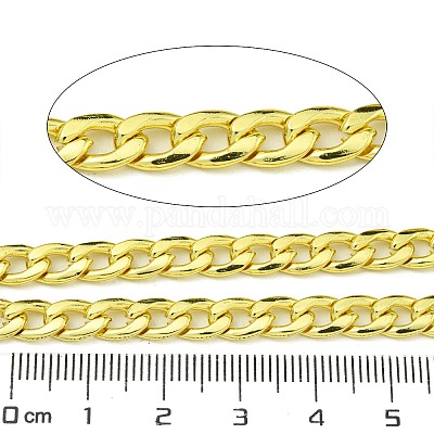 304 Stainless Steel Curb Chains&nbsp;CHS-G036-08G-1