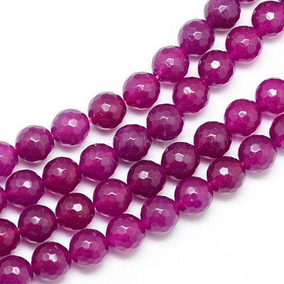 Natural White Jade Bead Strands&nbsp;X-G-R346-6mm-11-1