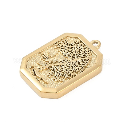 304 Stainless Steel Pendants&nbsp;STAS-I325-110G-1