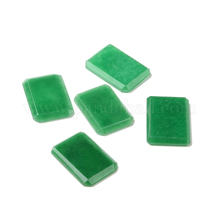 Dyed & Heated Natural White Jade Cabochons G-G864-04-1
