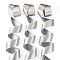 5 Yards Polyester Ribbon, Gift Packaging Accessoris, Silver, 1-1/2 inch(38mm)