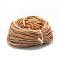 Leather Cords, Sandy Brown, 3x2mm, about 100yards/bundle(300 feet/bundle)